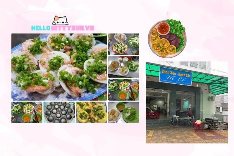 Bánh căn bánh xèo Phan Rang Hồ Cá