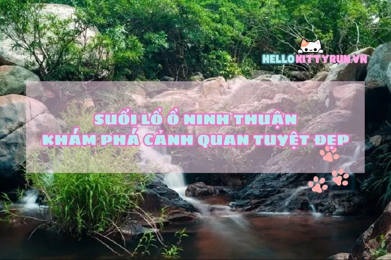 Suối Lồ Ồ Ninh Thuận: Khám Phá Cảnh Quan Tuyệt Đẹp